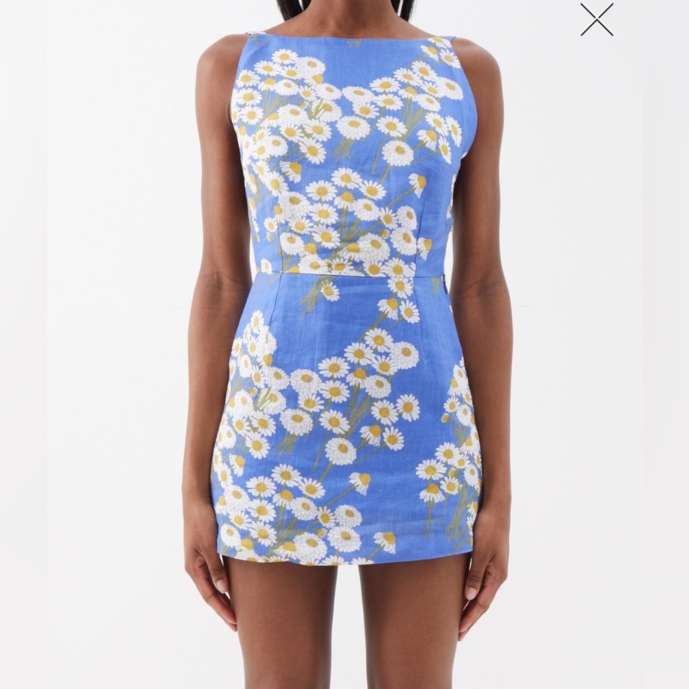 BERNADETTE Kimberly Floral Print Mini Dress
